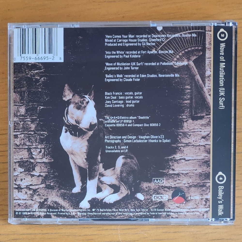 Pixies "Here Comes Your Man", "Surfer Rosa" - 1980s CDs (Lot of 2) - Picture 3 of 9